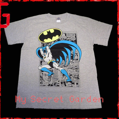 Batman - Logo Pose Official Fitted Jersey DC Comics T Shirt ( Men S) ***READY TO SHIP from Hong Kong***